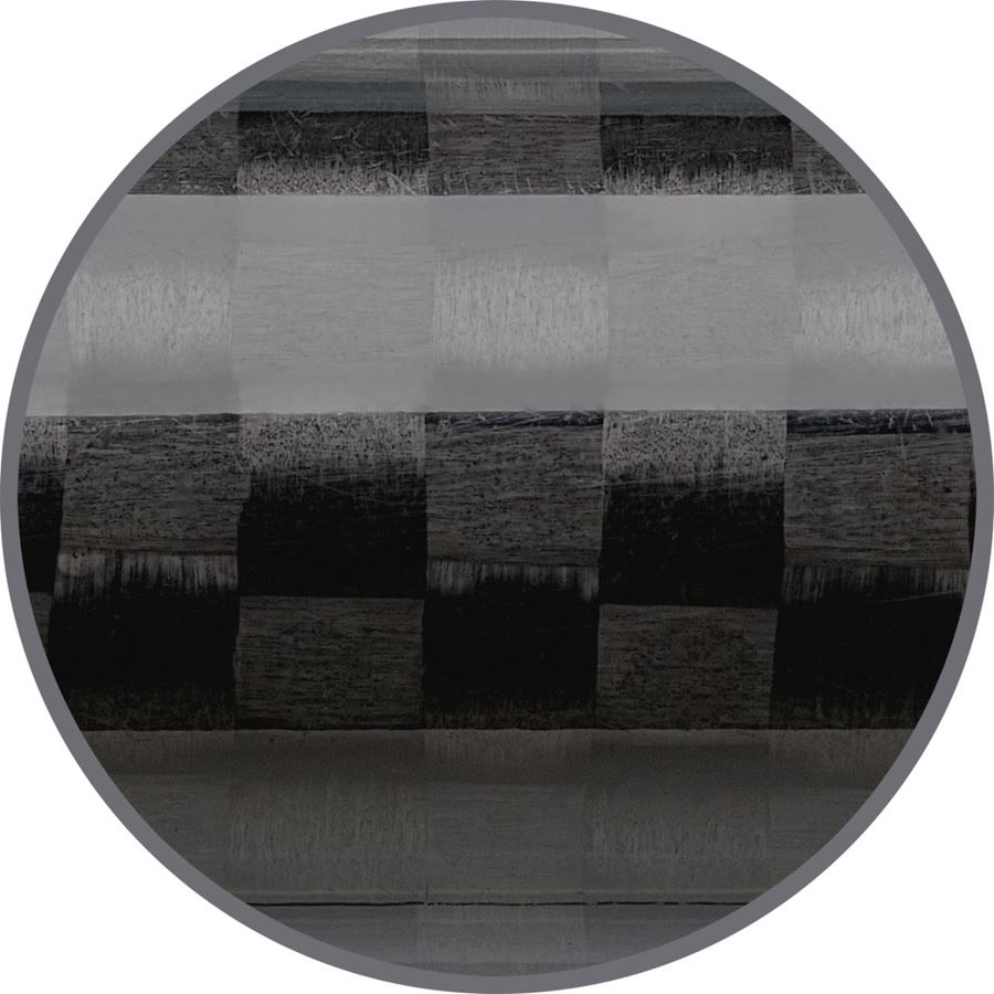 Faber-Castell - Pluma estilográfica Essentio carbono, M, negro