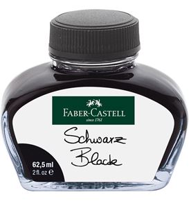 Faber-Castell - Tintero grande, 62,5 ml, negro