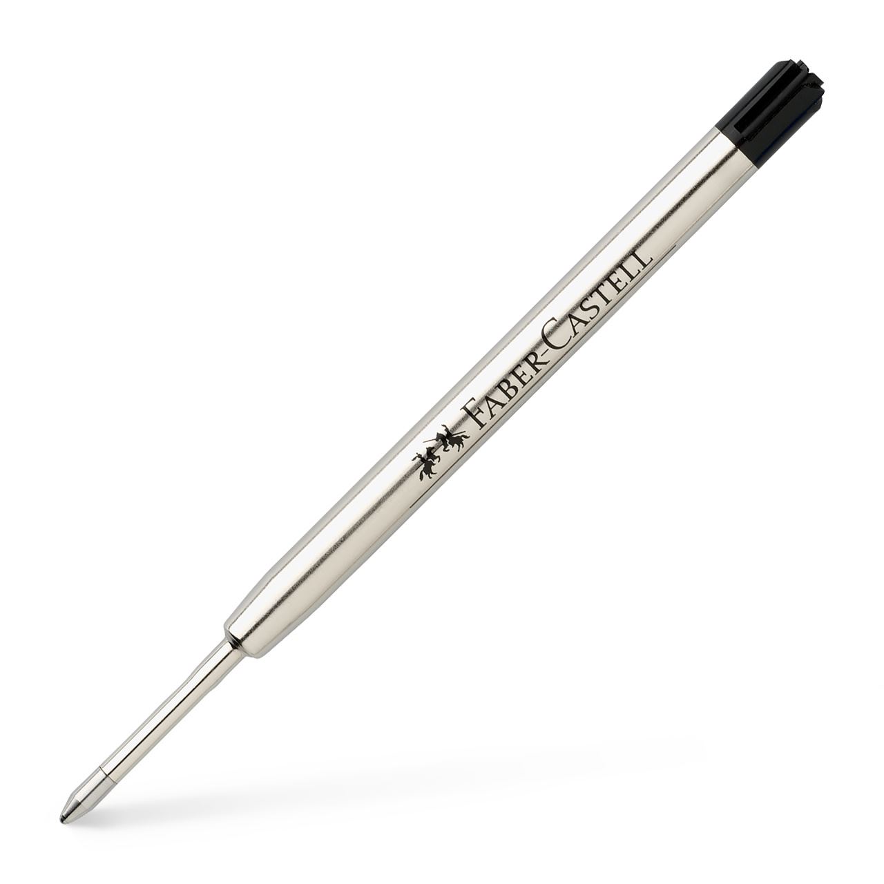 Faber-Castell - Recambio para bolígrafo, M, negro