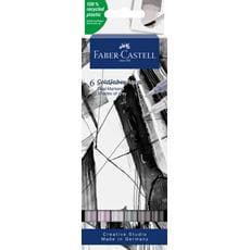 Faber-Castell - Goldfaber Aqua Dual Marker, estuche con 6, Shades of grey