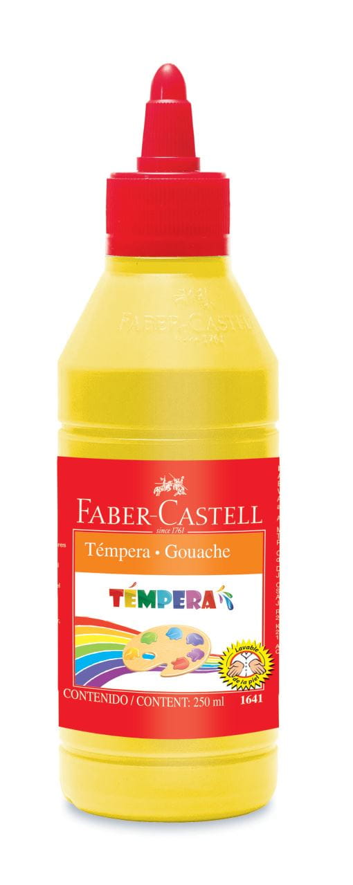 Faber-Castell - Témpera 250 ml amarillo