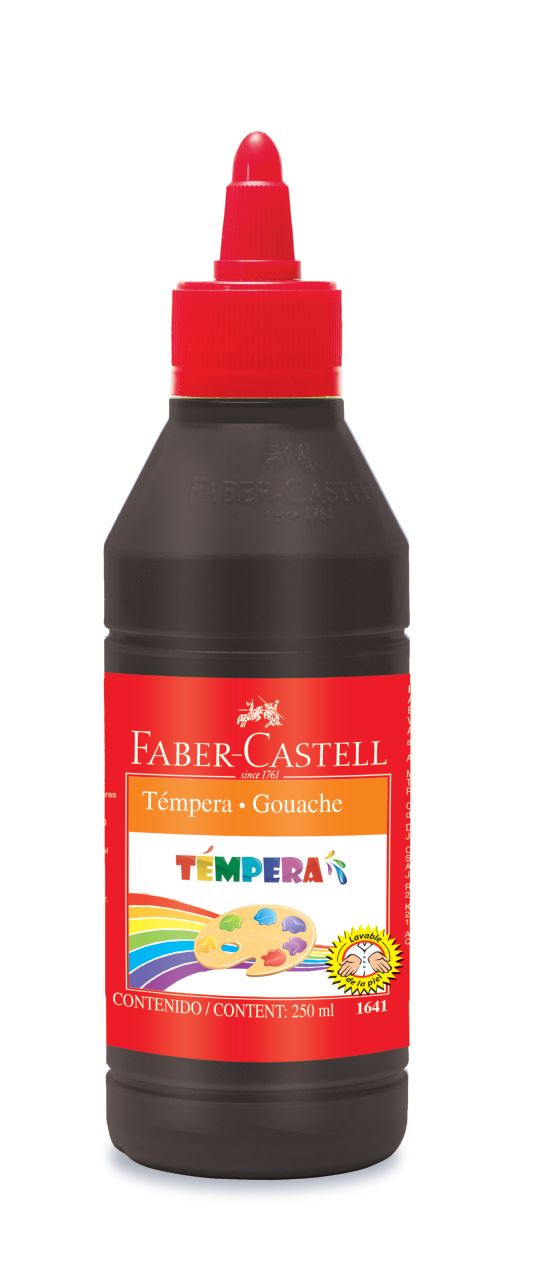 Faber-Castell - Témpera 250 ml negro