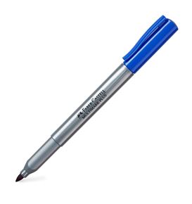 Faber-Castell - Marcador permanente Multimark Plus azul