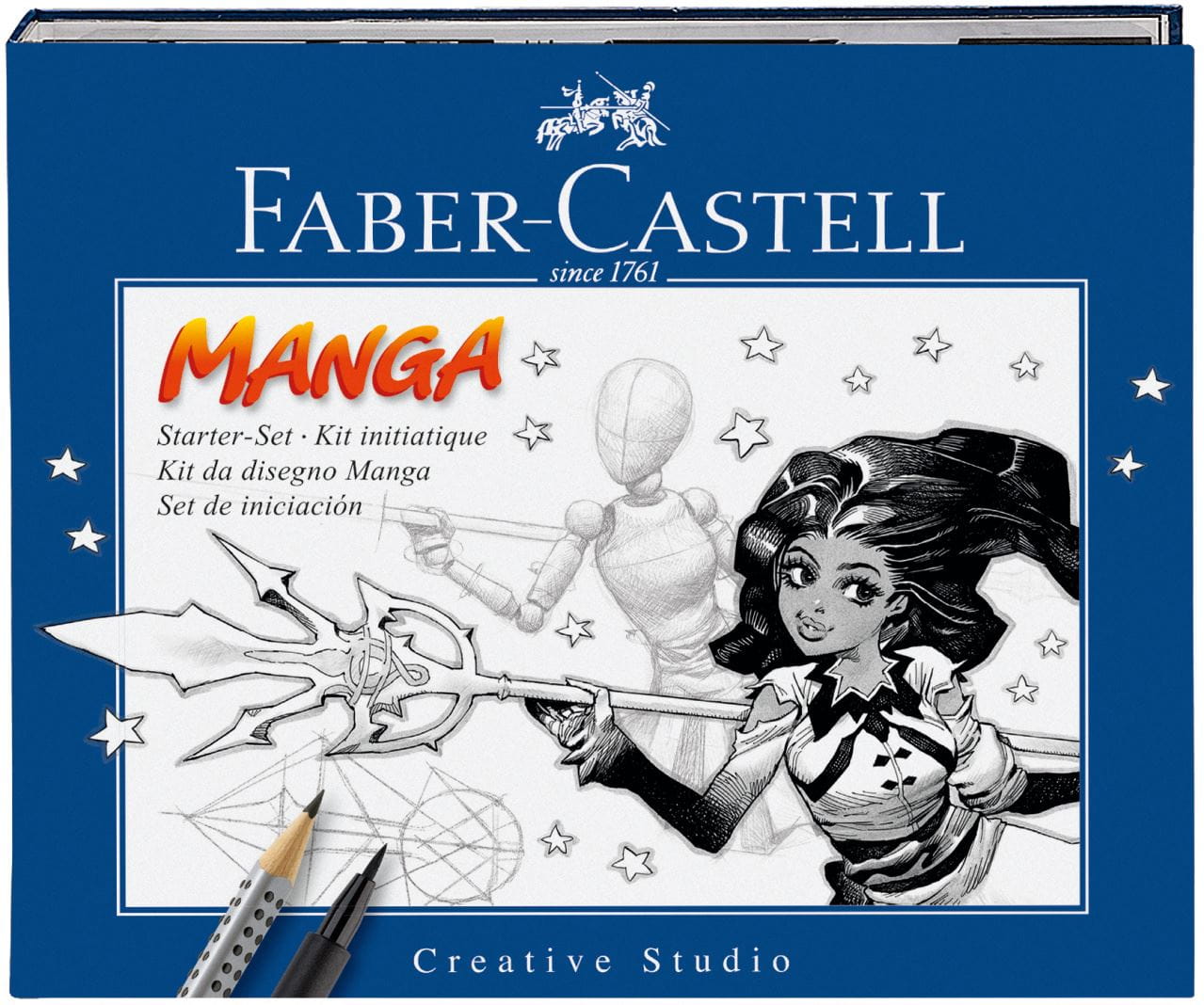 Faber-Castell - Estuche de iniciación al Manga c/rotuladores Pitt Artist Pen