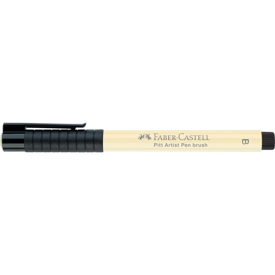Faber-Castell - Rotulador Pitt Artist Pen Brush, marfil