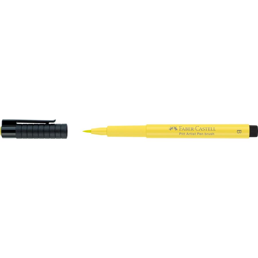 Faber-Castell - Rotulador Pitt Artist Pen Brush, amarillo claro