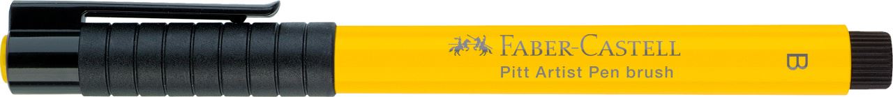 Faber-Castell - Rotulador Pitt Artist Pen Brush, amarillo de cadmio