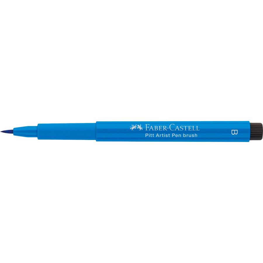 Faber-Castell - Rotulador Pitt Artist Pen Brush, azul de ptalocianina