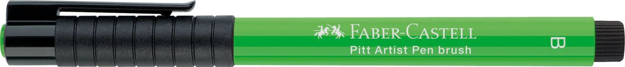 Faber-Castell - Rotulador Pitt Artist Pen Brush, verde hoja
