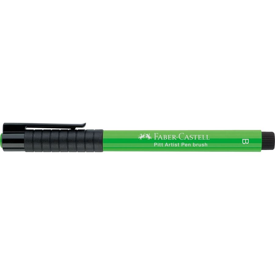 Faber-Castell - Rotulador Pitt Artist Pen Brush, verde hoja