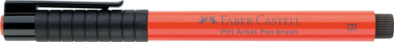 Faber-Castell - Rotulador Pitt Artist Pen Brush, rojo escarlata