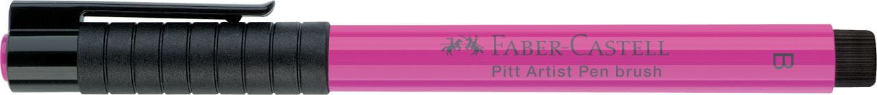 Faber-Castell - Rotulador Pitt Artist Pen Brush, rosa púrpura medio