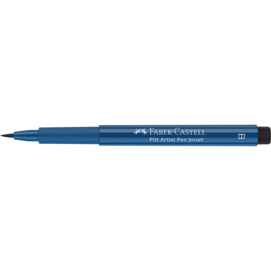 Faber-Castell - Rotulador Pitt Artist Pen Brush, azul de idantreno