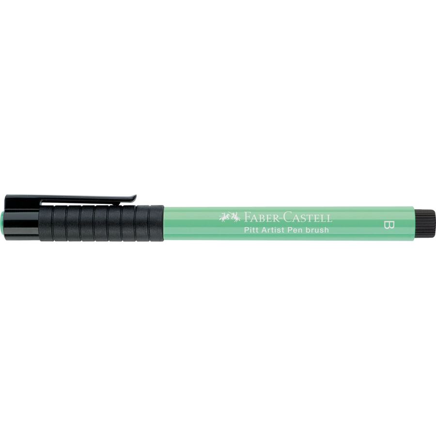 Faber-Castell - Rotulador Pitt Artist Pen Brush, verde de ptalocianina claro