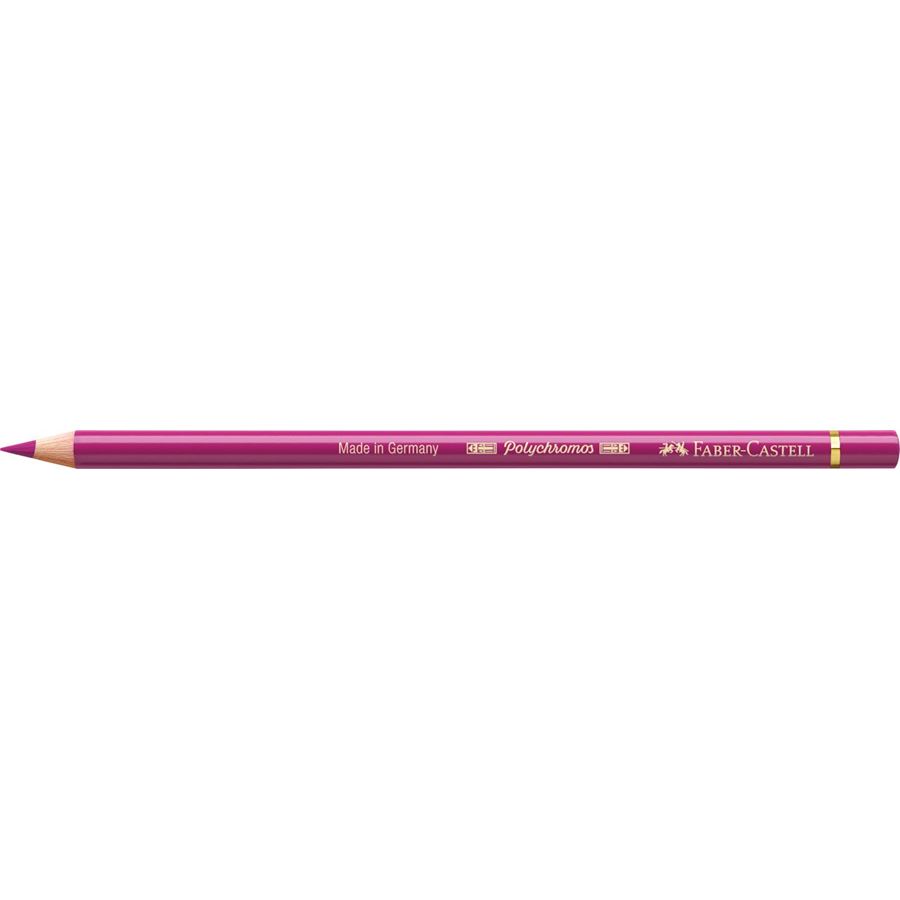 Faber-Castell - Lápiz de color Polychromos, 125 rosa púrpura medio