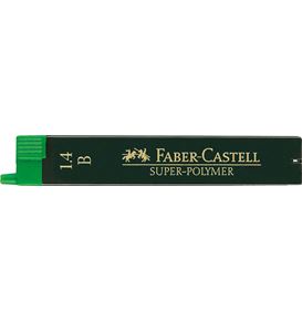 Faber-Castell - Minas de recambio e-motion, 1,4 mm, B (6 estuches)