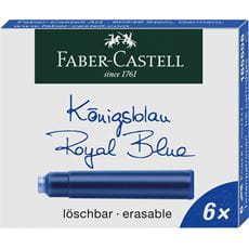 Faber-Castell - Cartuchos de tinta estándar azul