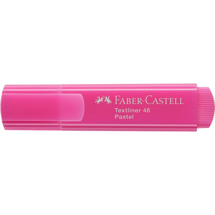 Faber-Castell - Marcador Textliner 46 pastel, rosa púrpura