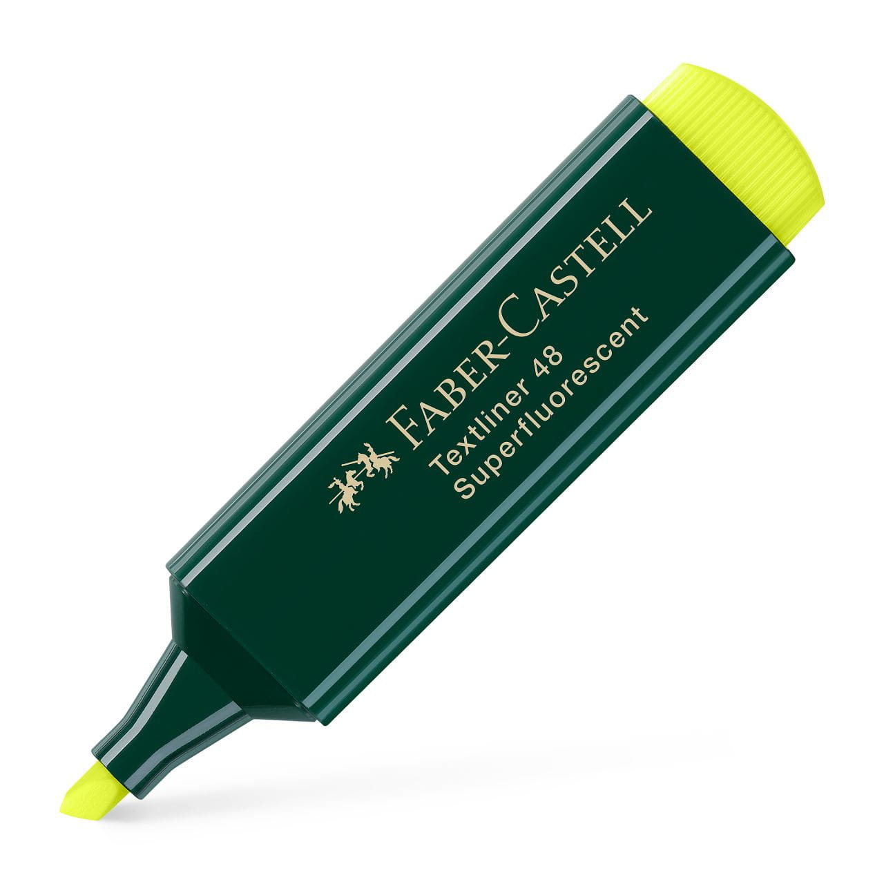 Faber-Castell - Marcador Textliner 48 superfluorescente, amarillo