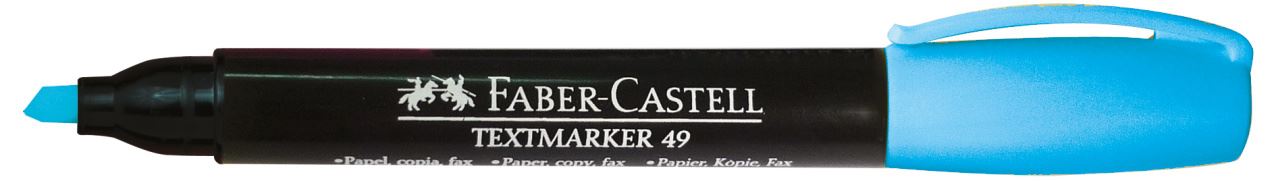 Faber-Castell - Resaltador Textliner 49 celeste