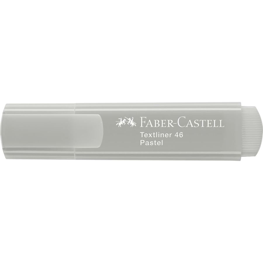 Faber-Castell - Marcador Textliner 46 Pastel gris seda