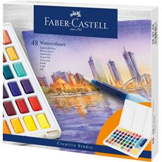 Faber-Castell - Estuche con 48 acuarelas