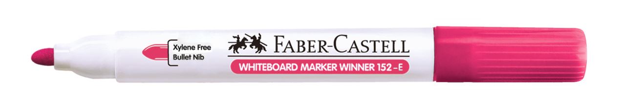 Faber-Castell - Rotulador para pizarra blanca Winner 152, fucsia