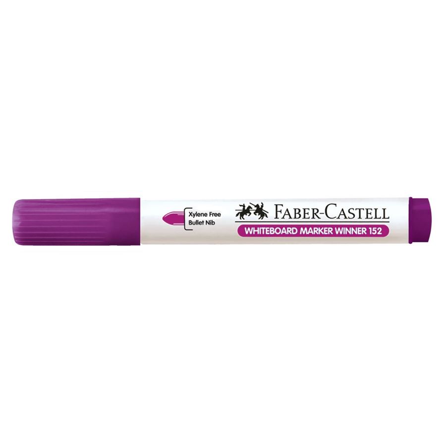 Faber-Castell - Rotulador para pizarra blanca Winner 152, violeta