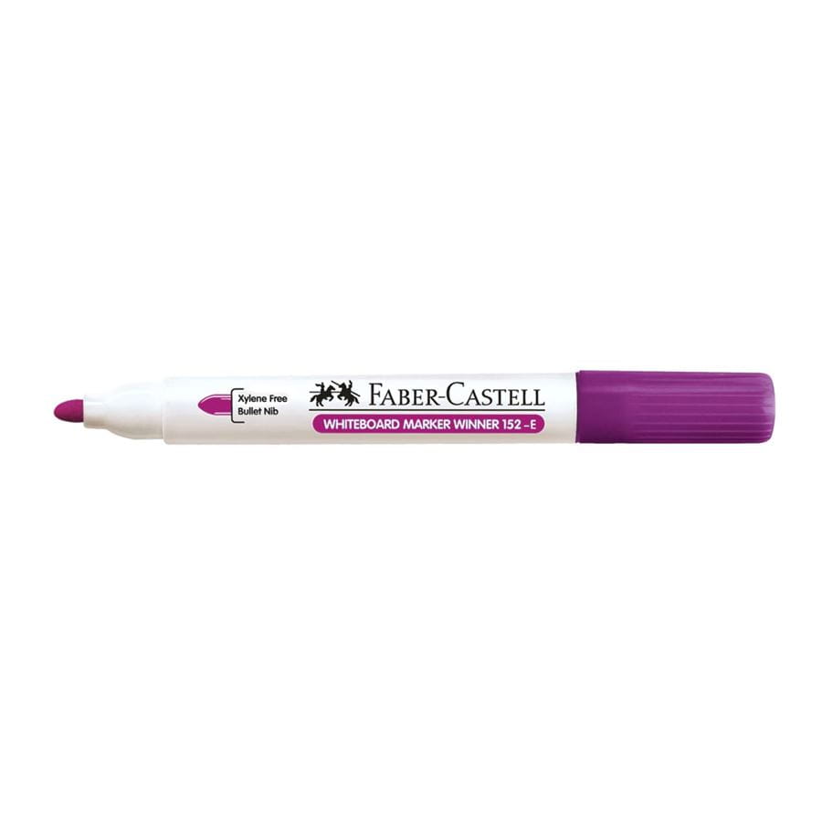 Faber-Castell - Rotulador para pizarra blanca Winner 152, violeta