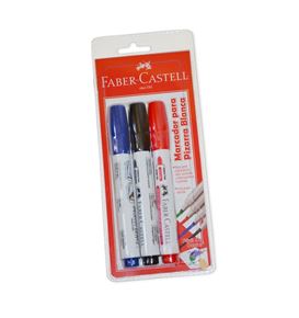 Faber-Castell - Marcadores para pizarra Winner152 x3